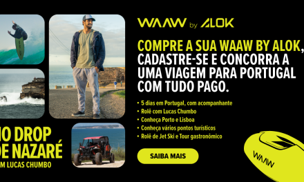 Participe da Promoção WAAW by Alok e concorra a uma viagem inesquecível para Portugal com Lucas Chumbo!